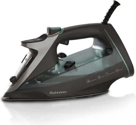 Steam Iron 3050W with Ceramic Soleplate and Continuous Steam Output 40g/min