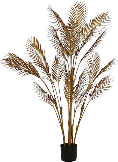 Goldfarbener Palmenbaum im Topf 175 cm Beauty Home