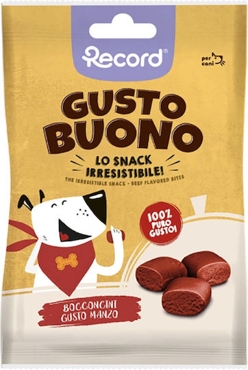 Record Gusto Buono Bites Hundeleckerli mit Kalbfleisch 50 g