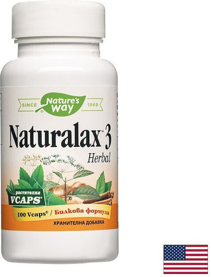 Nature's Way Naturalax 3 410 mg 1 g 100 Капсули