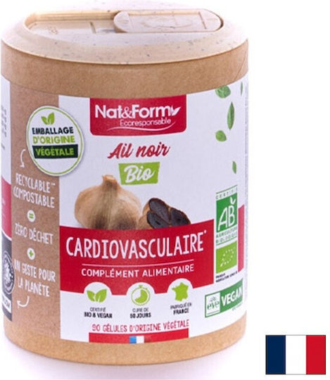 Nat&Form Био черен чесън 1000 mg 90 Капсули
