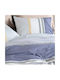 Rythmos Verve Blue Pillowcase Set 50x70cm