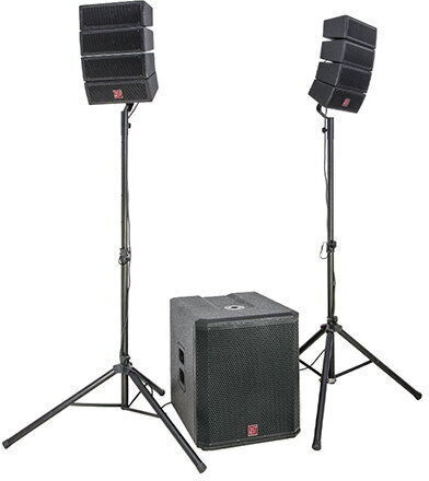 HELIOS2.1 Paar Aktiver PA-Lautsprecher 500 W mit 18"-Woofer