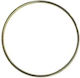 Metallischer Kranzring Für Hochzeitsgeschenke 3 mm × 7,5 cm, Set Mit 5 Stück, Gold