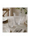 Cryspo Trio Noris Clear Serving Jug with Glasses Glass 1200ml 7pcs