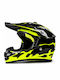Neon Yellow Cască Moto Cross Pentru Copii ECE 22.06