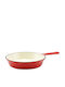 Perfect Home Gusseisenpfanne mit Deckel und Emaillebeschichtung 24 cm