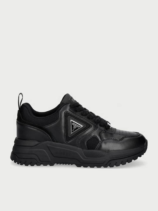 Guess Chunky Sneakers Μαύρα