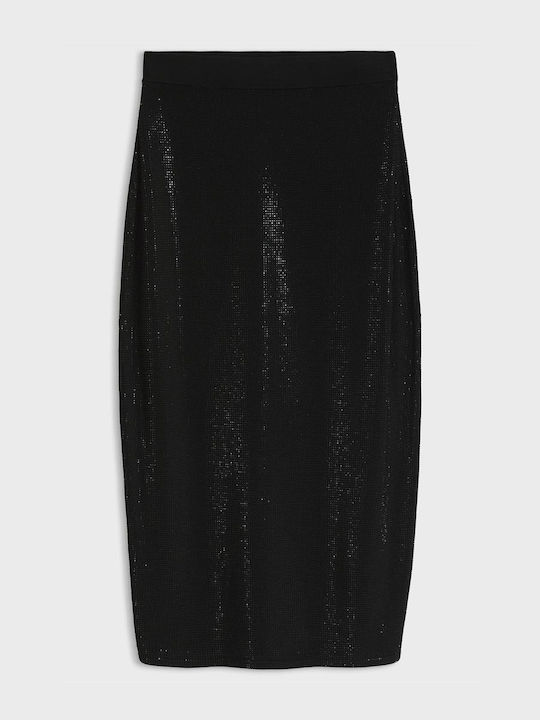 Boss Midi Skirt Black