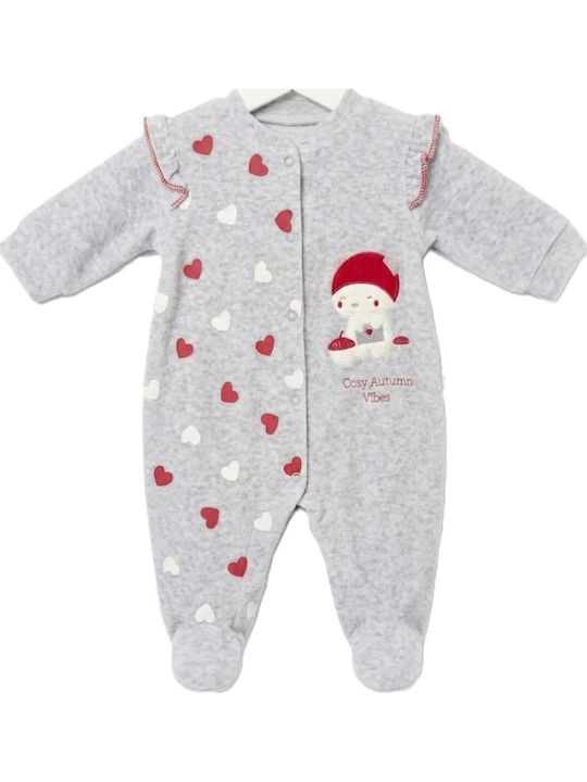 Babybal Strampler Grau