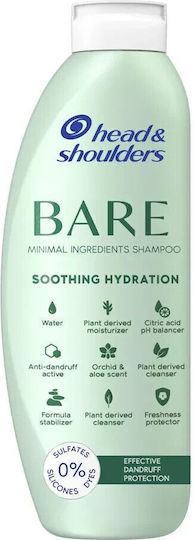 Bare Soothing Hydration Σαμπουάν Kατά της Πιτυρίδας & της Ξηροδερμίας 400ml