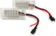 Led License Plate Light Set Compatible Audi A6 C5 Sedan 1997–2004 Smartic Model Sma-000493