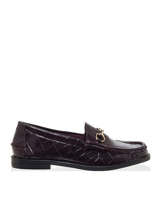 Corina Γυναικεία Loafers σε Κόκκινο Χρώμα