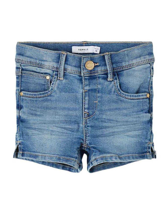 Name It Șort/Bermude Din Denim Albastru Deschis Pentru Copii Light Blue Denim