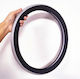 Steering Wheel Cover Size M Black Diamond Smartic Model Sma-000538