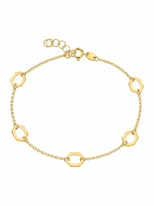 Senzio Belibasakis Women's 14K Gold Chain Bracelet