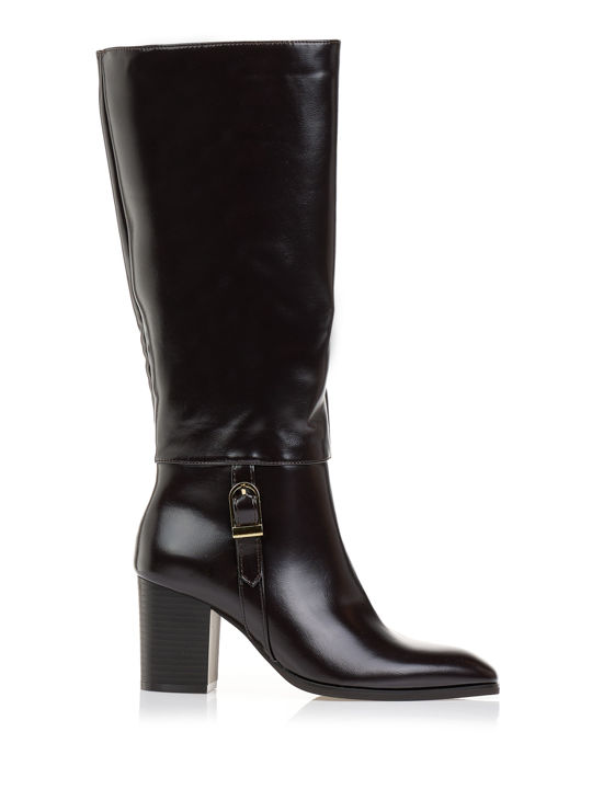 Tsoukalas Damenstiefel mit Mittelhohem Absatz B...