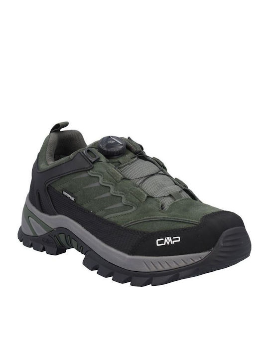 CMP Rigel 2.0 Men's Waterproof Green Hiking Shoes