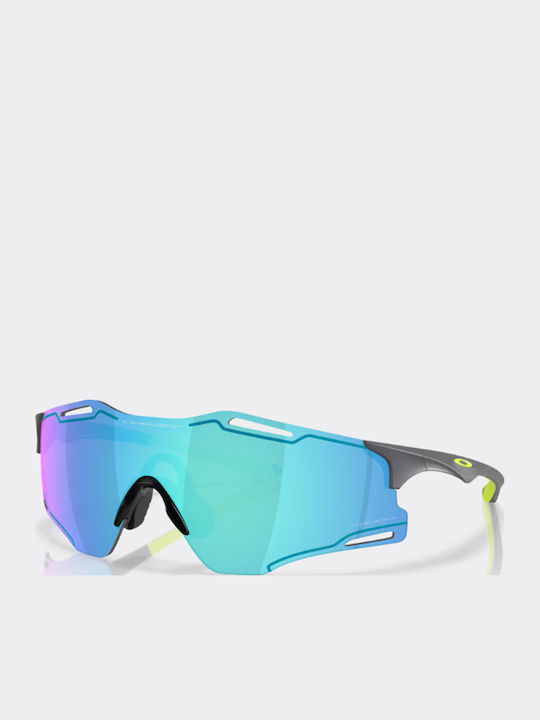 Oakley Cybr Unisex Sunglasses with Black Frame