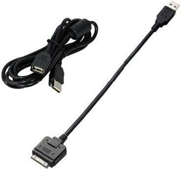 Alpine USB to 30-Pin Cable Μαύρο 2m (KCU-445i) 1τμχ