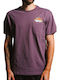 Pocket T-Shirt Burgunderrot