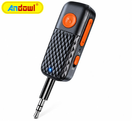 Andowl Q-au5 Bluetooth 5.0 Audio-Sender-Empfänger Aux 2 1 3,5-mm-Stecker