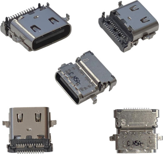 DC Power Jack Socket for Lenovo Xiaoxin Air 14iil 14itl 14alc 14are 2020 2021 Type-C Laptop Power Plug Code 31208