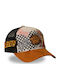 Шапка Von Dutch тип Trucker – серия Pin-up No 3 Checker Garage Edition, многоцветна