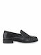 Suede Women's Loafers in Black