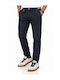 Ανδρικό Παντελόνι Chino Regular Fit Navy