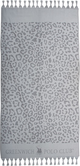 24home.gr Grey Beach Towel 170x90cm