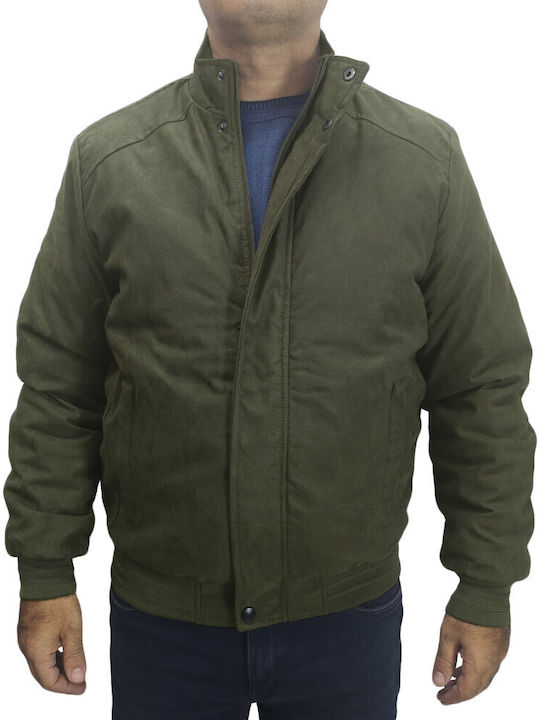 Lexton Winter-Bomberjacke Olive