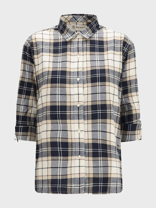 Barbour Elishaw Дамска Памучна Риза с Дълъг Рък...
