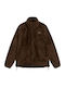 Osito Evolve Full Fleece Γυναικεία Ζακέτα με Φερμουάρ Dark Chestnut