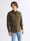 Western Long Sleeve Shirt Olive Night