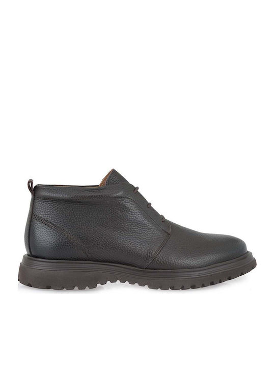 Leather Men's Brown Boots