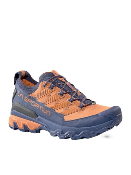 La Sportiva Men's Waterproof Hiking Shoes with Gore-Tex Membrane Orange La Sportiva Men's Waterproof Hiking Shoes with Gore-Tex Membrane Orange