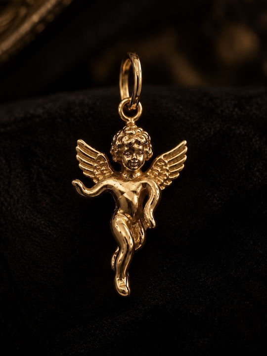 Noitakis Charm Îngeraș din Aur de 14K Noitakis Charm Îngeraș din Aur de 14K