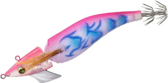 Daiwa Emeraldas Amorous Joint Fluorescent Squid Jig Pink Glow Hustle Night, 3.5