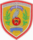 Πυ 35 Brodat Însemn al Academiei de Pompieri cu Velcro