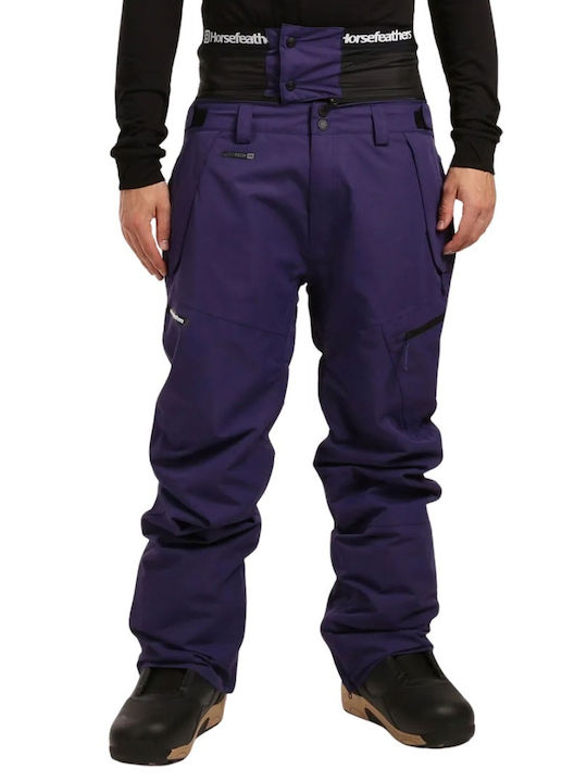Horsefeathers OM335C Ανδρικό Παντελόνι Σκι & Snowboard Μπλε