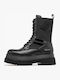 Any.sway Damen Schwarze Kampfstiefel