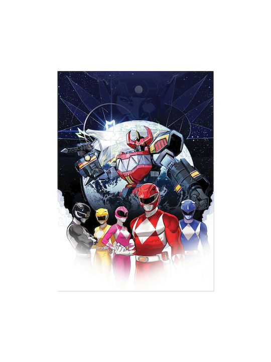 Power Rangers Лимитирано издание Арт плакат A3 420 X 297mm