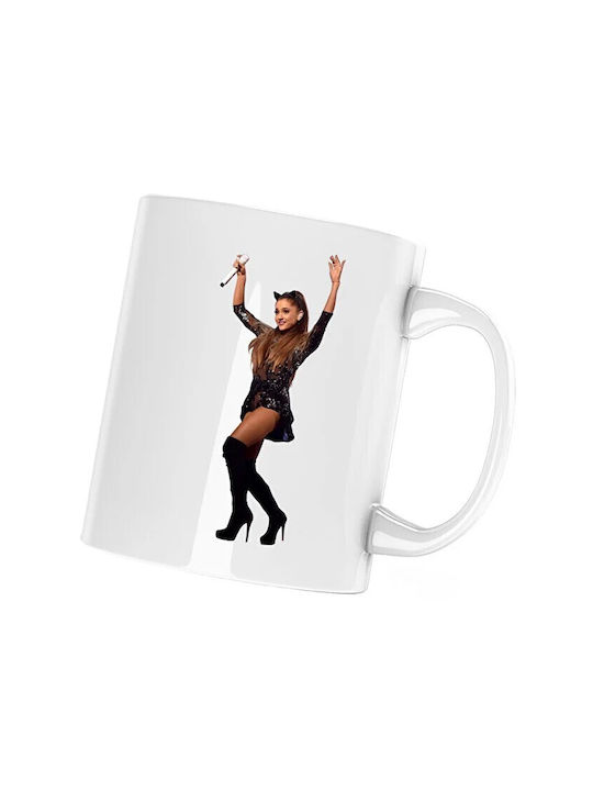 Ariana Cană Ceramică Albă 330 ml