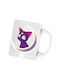 Sailor Moon Luna Cat White Ceramic Mug 330ml