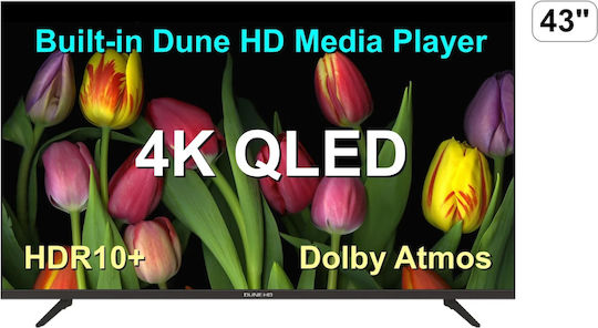 Televizor Smart 43" 4K UHD QLED HDR (2026)