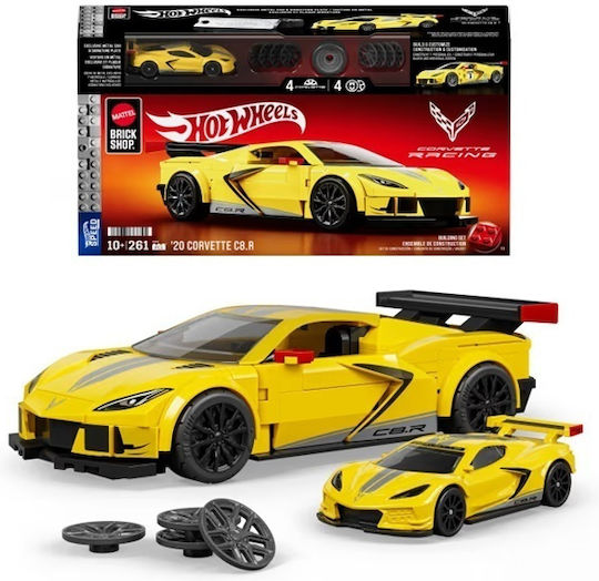 Speed Series '20 Corvette C8.R Building Blocks for Ages 10+ 261 Pieces