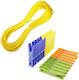 Next Basket with 20 Plastic Clothespins Set