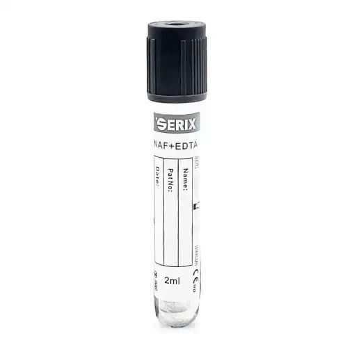 Vacutainer Glucose 2 mL – KF + Na2 EDTA PET Serix 100 Pieces