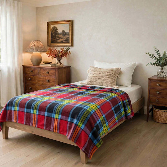 Go Smart Home Single Fleece Blanket 160x220 cm Multicolour
